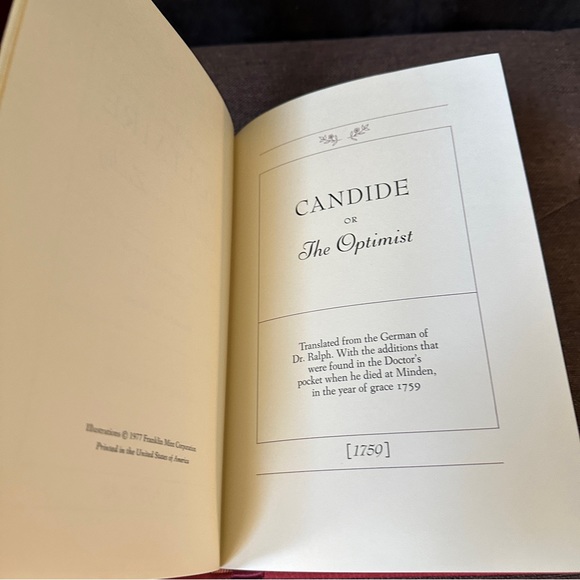 Voltaire | Candide and Zadig | Limited Edition - Picture 5 of 13